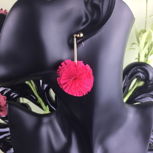 J. Crew Jewelry - NEW J. Crew Dangling Floral Ball Earrings